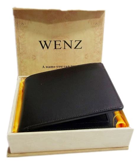 wenz leather wallet.